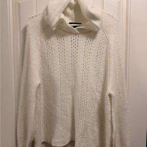 Ann Taylor Cream Neck Sweater